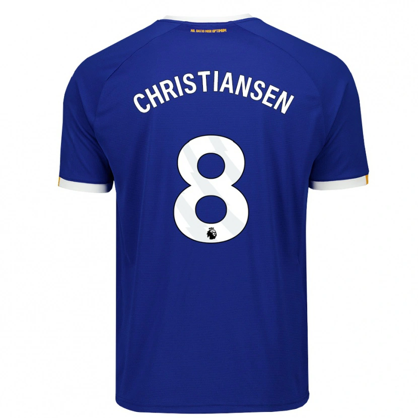 Danxen Herren Izzy Christiansen #8 Blau Weiß Gelb Heimtrikot Trikot 2026/27 T-Shirt Schweiz