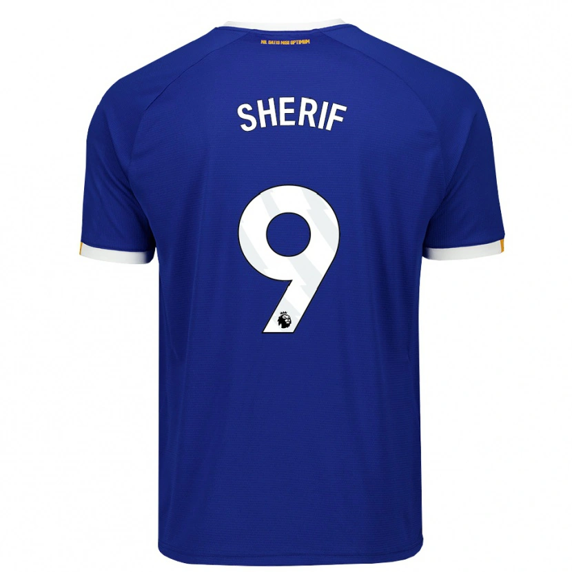 Danxen Herren Martin Sherif #9 Blau Weiß Gelb Heimtrikot Trikot 2026/27 T-Shirt Schweiz