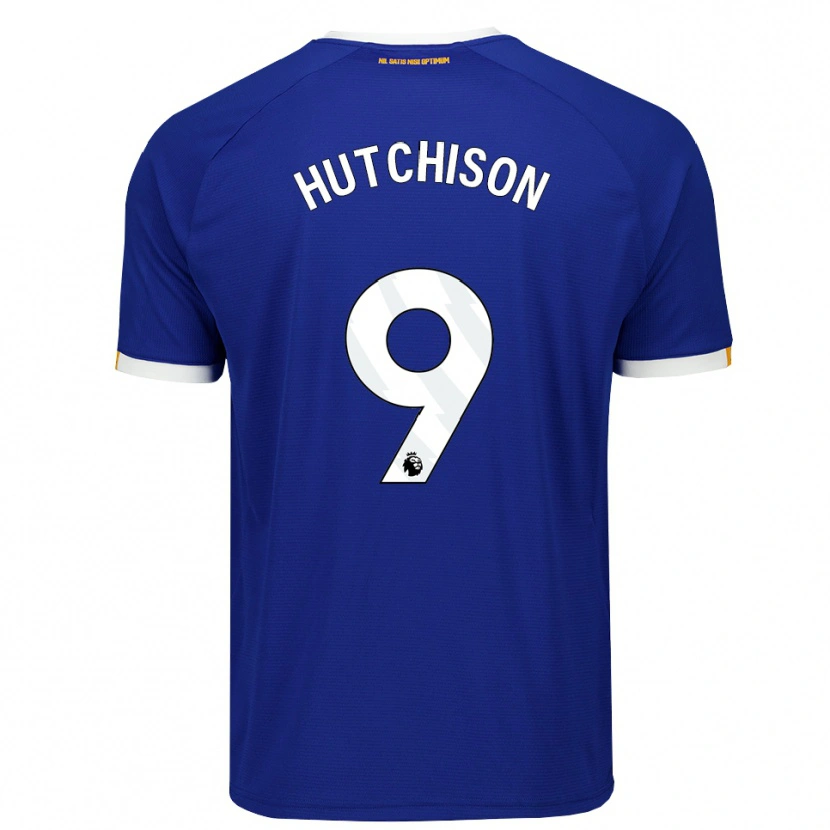 Danxen Herren Kai Hutchison #9 Blau Weiß Gelb Heimtrikot Trikot 2026/27 T-Shirt Schweiz