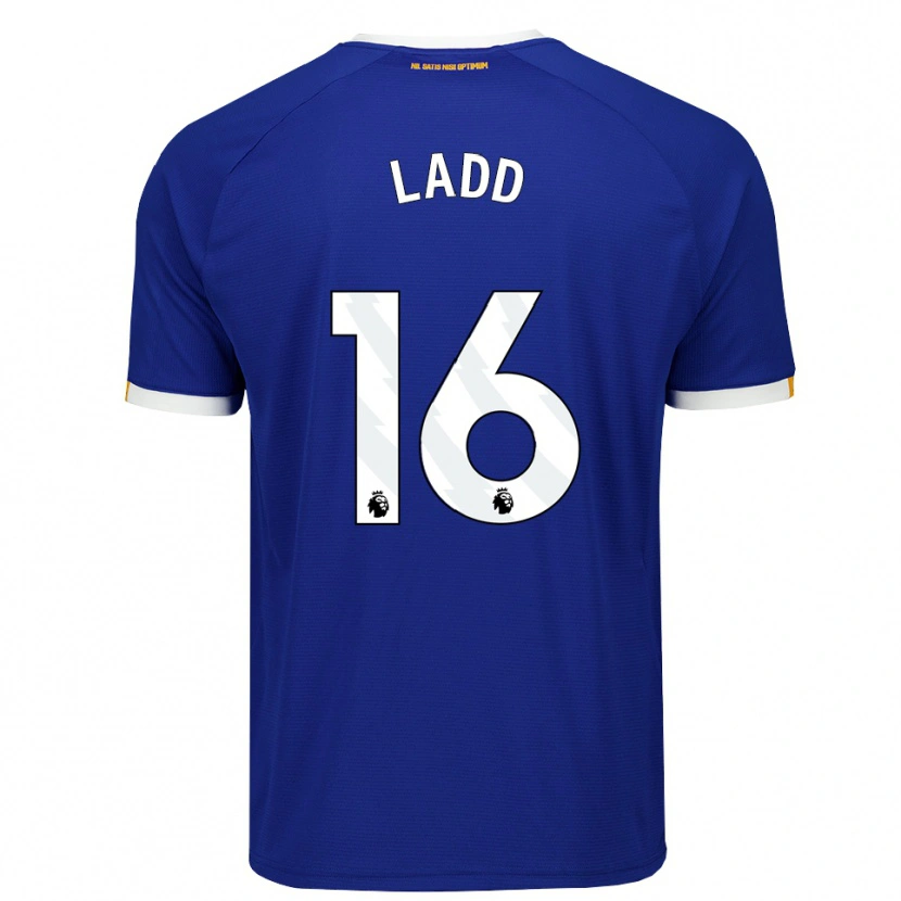 Danxen Herren Hayley Ladd #16 Blau Weiß Gelb Heimtrikot Trikot 2026/27 T-Shirt Schweiz