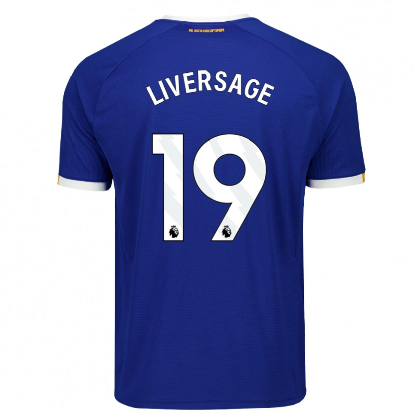 Danxen Herren Leon Liversage #19 Blau Weiß Gelb Heimtrikot Trikot 2026/27 T-Shirt Schweiz