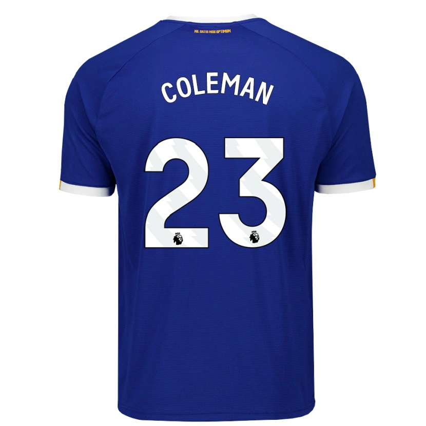 Danxen Herren Seamus Coleman #23 Blau Weiß Gelb Heimtrikot Trikot 2026/27 T-Shirt Schweiz