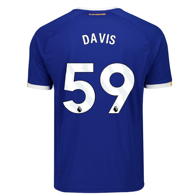 Danxen Herren Luca Davis #59 Blau Weiß Gelb Heimtrikot Trikot 2026/27 T-Shirt Schweiz