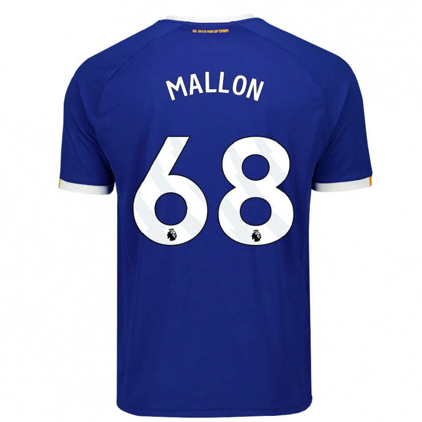Danxen Herren Mathew Mallon #68 Blau Weiß Gelb Heimtrikot Trikot 2026/27 T-Shirt Schweiz