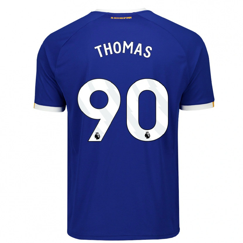 Danxen Herren Aled Thomas #90 Blau Weiß Gelb Heimtrikot Trikot 2026/27 T-Shirt Schweiz