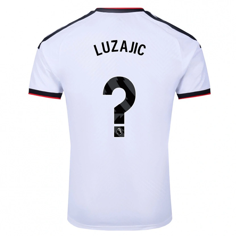 Danxen Herren Stefan Luzajic #0 Weiß Schwarz Rot Heimtrikot Trikot 2026/27 T-Shirt Schweiz