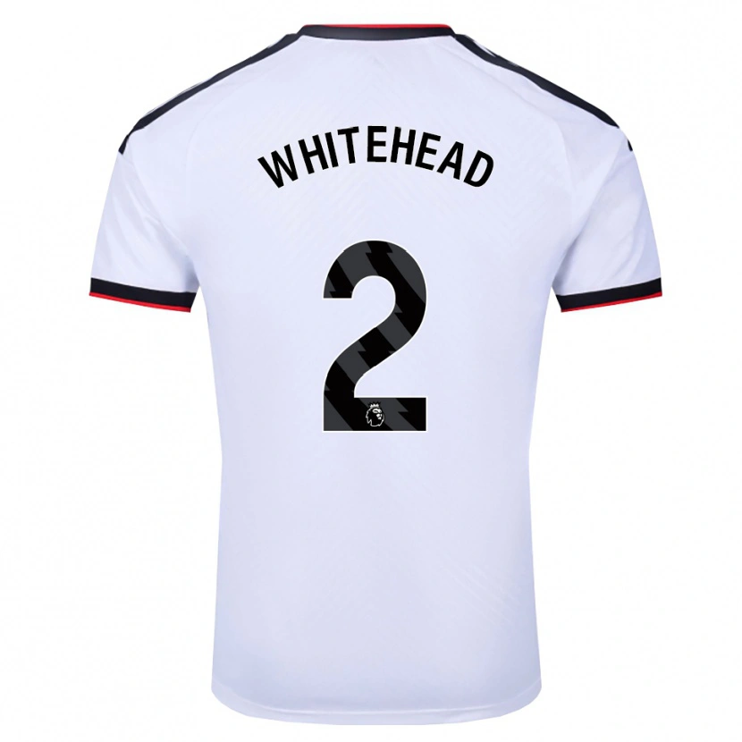 Danxen Herren Daniel Whitehead #2 Weiß Schwarz Rot Heimtrikot Trikot 2026/27 T-Shirt Schweiz