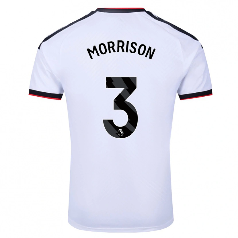 Danxen Herren Kymarley Morrison #3 Weiß Schwarz Rot Heimtrikot Trikot 2026/27 T-Shirt Schweiz