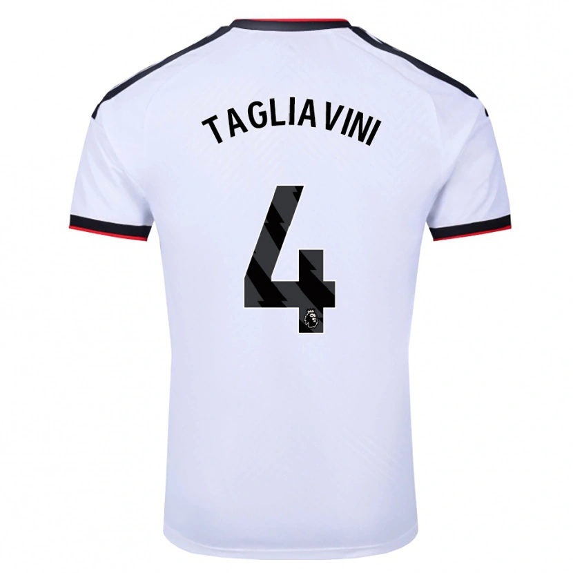 Danxen Herren Ella Tagliavini #4 Weiß Schwarz Rot Heimtrikot Trikot 2026/27 T-Shirt Schweiz