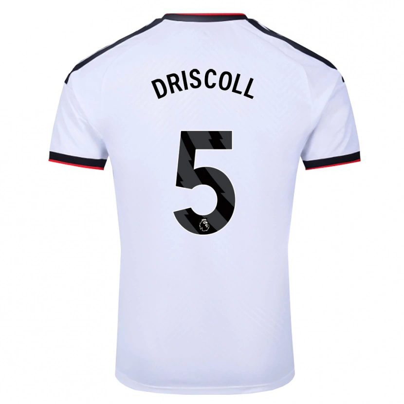 Danxen Herren Teddy Driscoll #5 Weiß Schwarz Rot Heimtrikot Trikot 2026/27 T-Shirt Schweiz