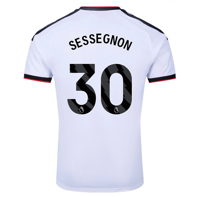 Danxen Herren Ryan Sessegnon #30 Weiß Schwarz Rot Heimtrikot Trikot 2026/27 T-Shirt Schweiz