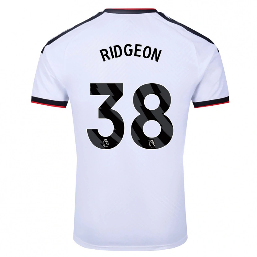 Danxen Herren Seth Ridgeon #38 Weiß Schwarz Rot Heimtrikot Trikot 2026/27 T-Shirt Schweiz