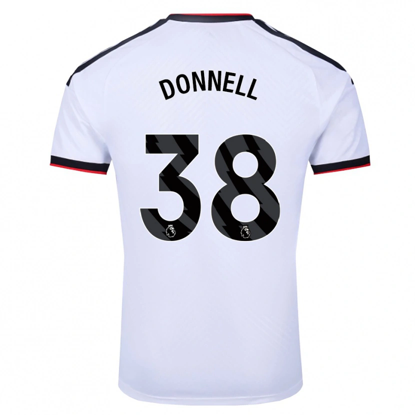Danxen Herren Chris Donnell #38 Weiß Schwarz Rot Heimtrikot Trikot 2026/27 T-Shirt Schweiz
