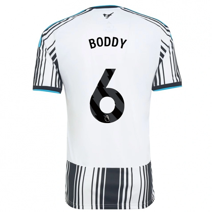 Danxen Herren Elysia Boddy #6 Himmelsblau Schwarz Weiß Heimtrikot Trikot 2026/27 T-Shirt Schweiz