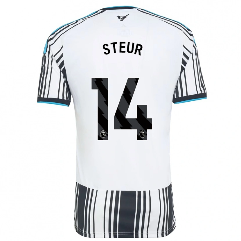 Danxen Herren Sean Steur #14 Himmelsblau Schwarz Weiß Heimtrikot Trikot 2026/27 T-Shirt Schweiz