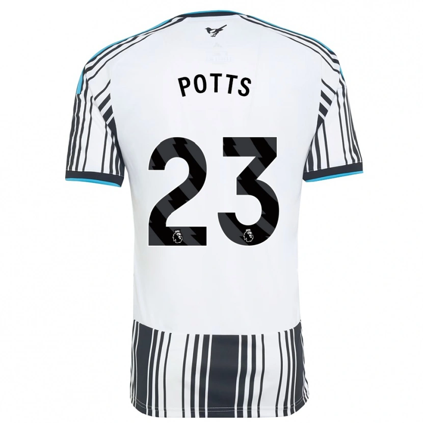 Danxen Herren Charlotte Potts #23 Himmelsblau Schwarz Weiß Heimtrikot Trikot 2026/27 T-Shirt Schweiz