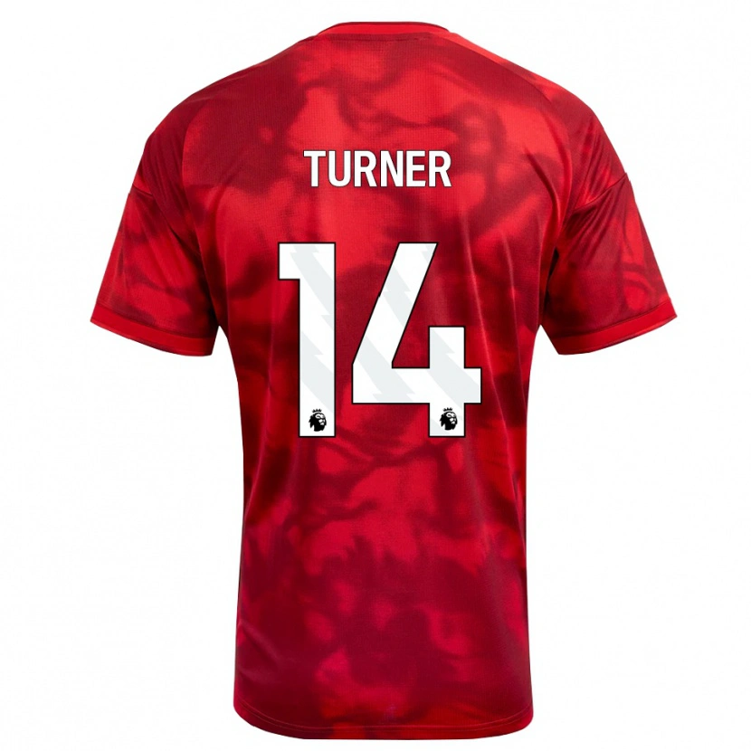 Danxen Herren Luca Turner #14 Karmesin Weiß Heimtrikot Trikot 2026/27 T-Shirt Schweiz