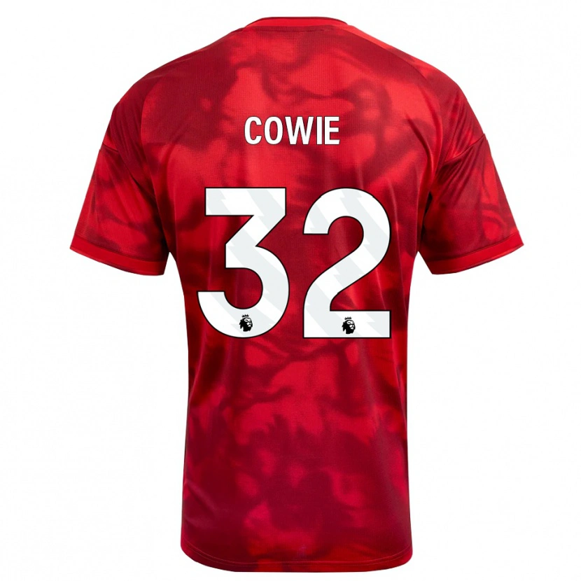 Danxen Herren Abi Cowie #32 Karmesin Weiß Heimtrikot Trikot 2026/27 T-Shirt Schweiz