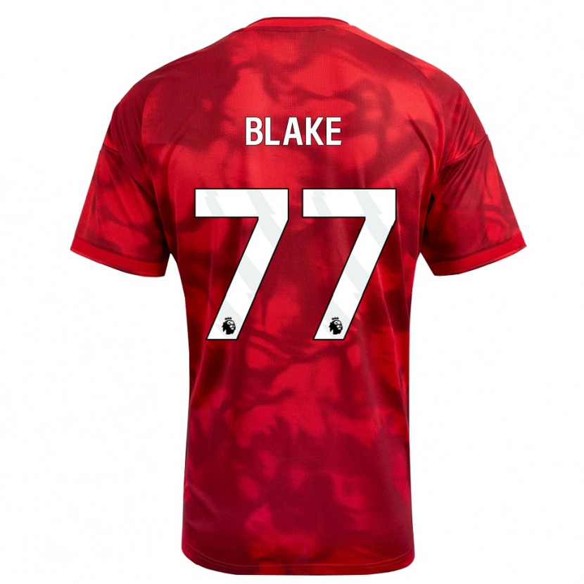 Danxen Herren Zyan Blake #77 Karmesin Weiß Heimtrikot Trikot 2026/27 T-Shirt Schweiz