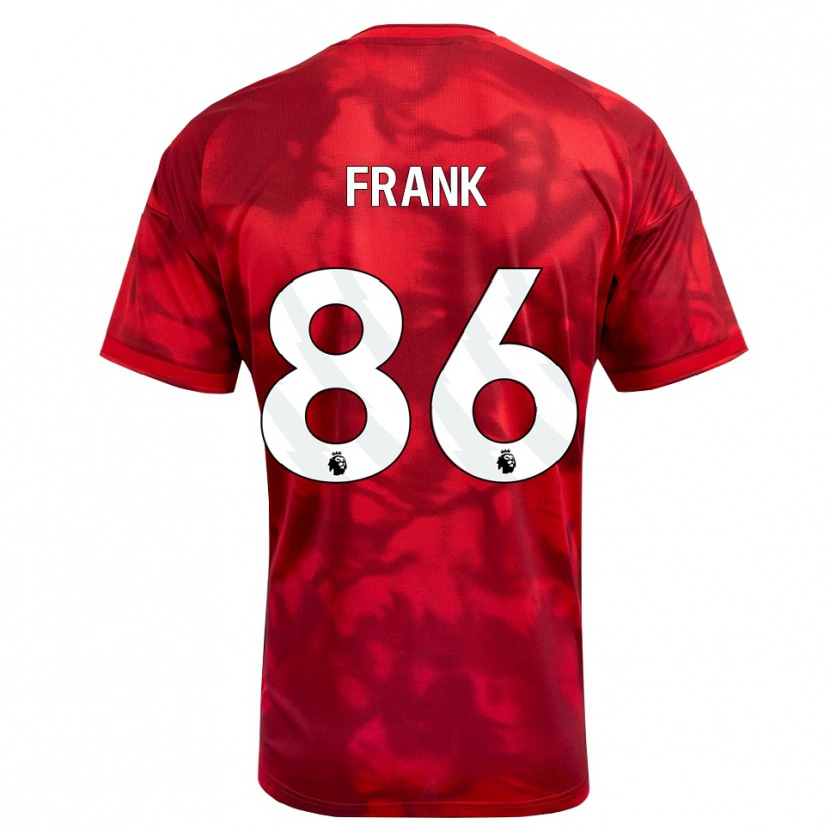 Danxen Herren Frank Djamna #86 Karmesin Weiß Heimtrikot Trikot 2026/27 T-Shirt Schweiz