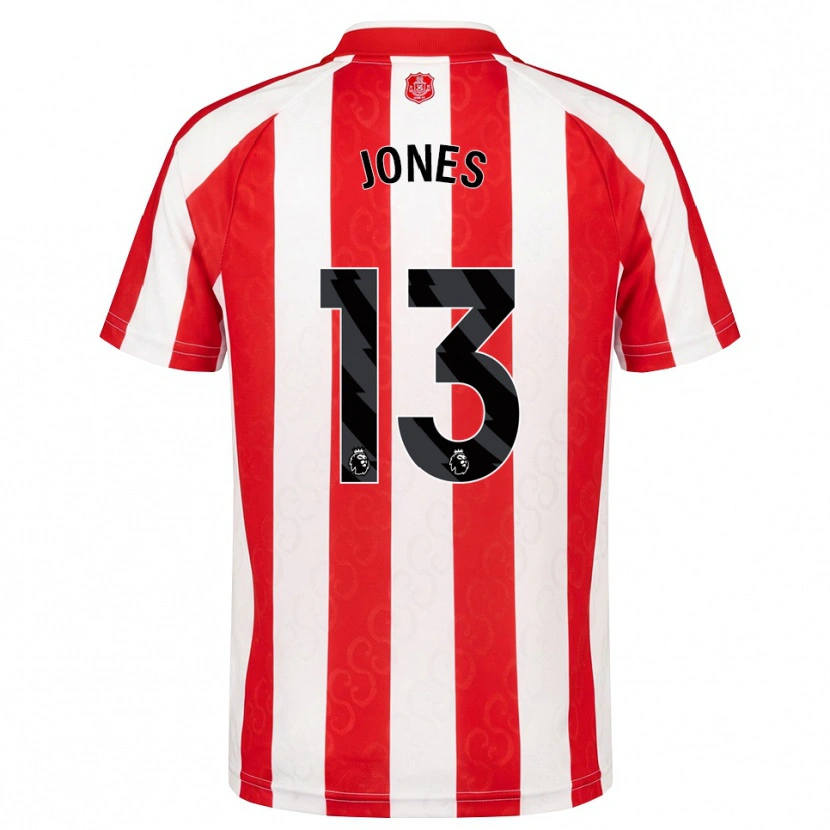 Danxen Herren Josh Jones #13 Rot Weiß Schwarz Heimtrikot Trikot 2026/27 T-Shirt Schweiz