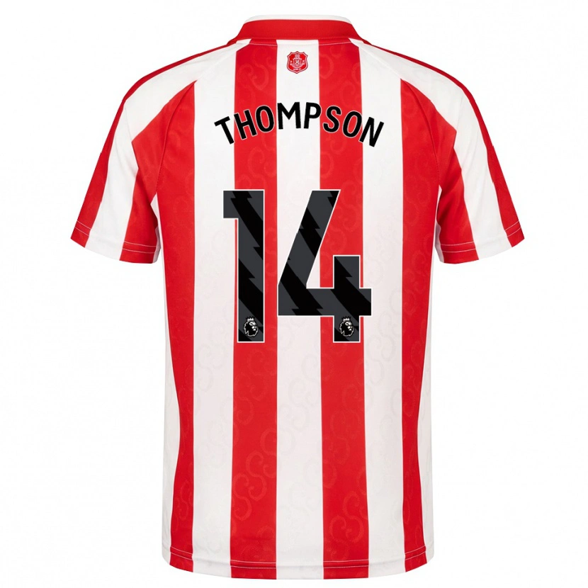 Danxen Herren Harvey Thompson #14 Rot Weiß Schwarz Heimtrikot Trikot 2026/27 T-Shirt Schweiz