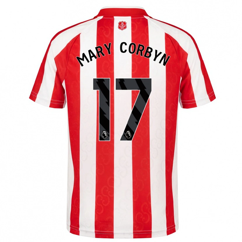 Danxen Herren Mary Corbyn #17 Rot Weiß Schwarz Heimtrikot Trikot 2026/27 T-Shirt Schweiz