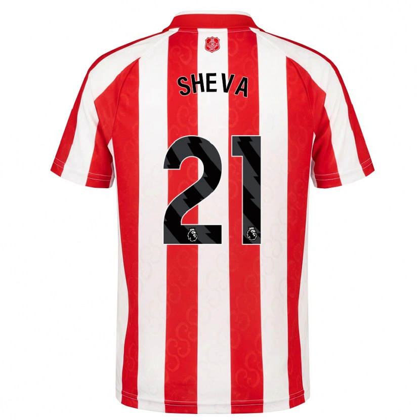 Danxen Herren Marissa Sheva #21 Rot Weiß Schwarz Heimtrikot Trikot 2026/27 T-Shirt Schweiz