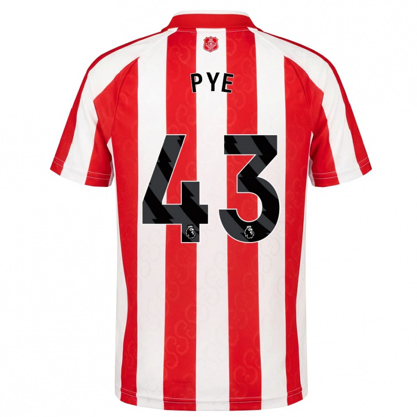 Danxen Herren Connor Pye #43 Rot Weiß Schwarz Heimtrikot Trikot 2026/27 T-Shirt Schweiz