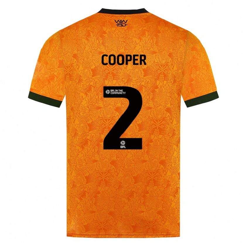 Danxen Herren Laura Cooper #2 Orange Schwarz Heimtrikot Trikot 2026/27 T-Shirt Schweiz