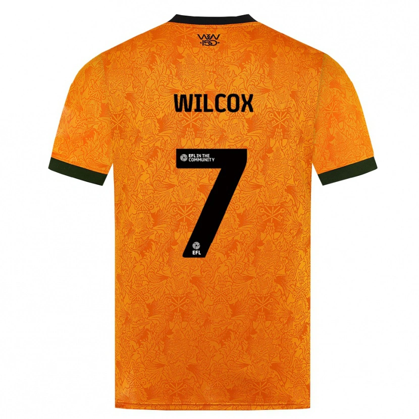 Danxen Herren Jake Wilcox #7 Orange Schwarz Heimtrikot Trikot 2026/27 T-Shirt Schweiz