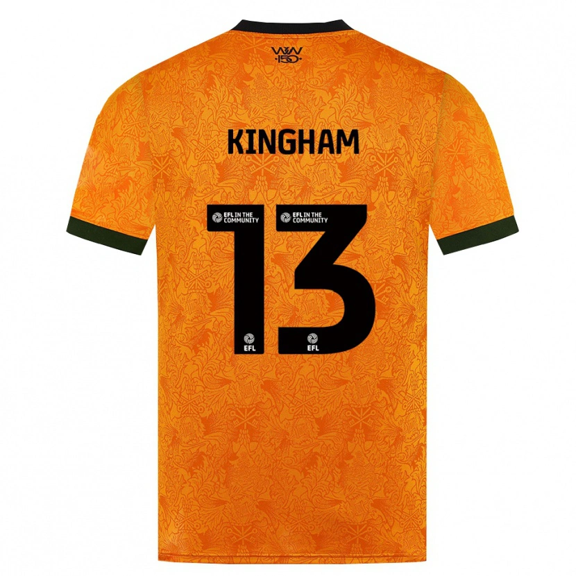 Danxen Herren Joshua Kingham #13 Orange Schwarz Heimtrikot Trikot 2026/27 T-Shirt Schweiz