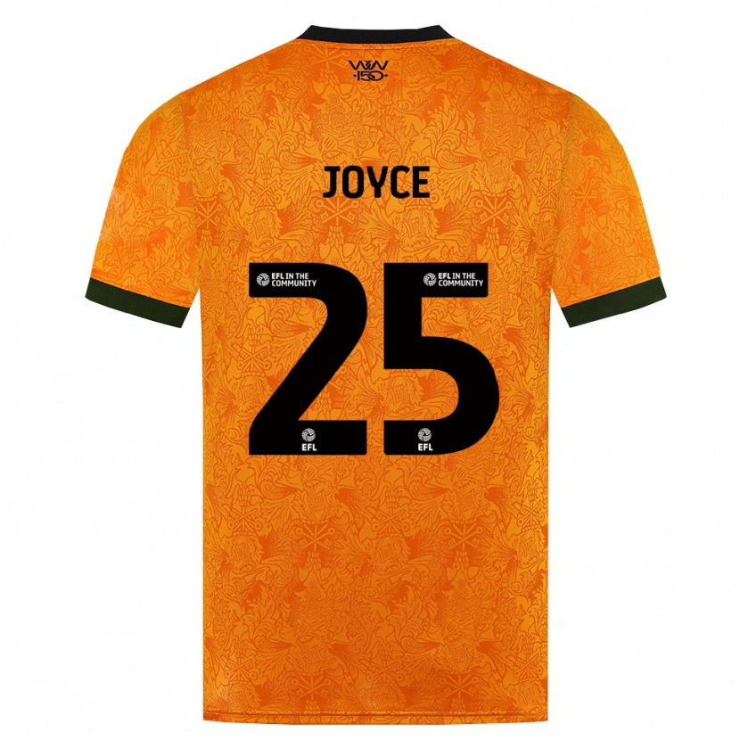 Danxen Herren Leonie Joyce #25 Orange Schwarz Heimtrikot Trikot 2026/27 T-Shirt Schweiz
