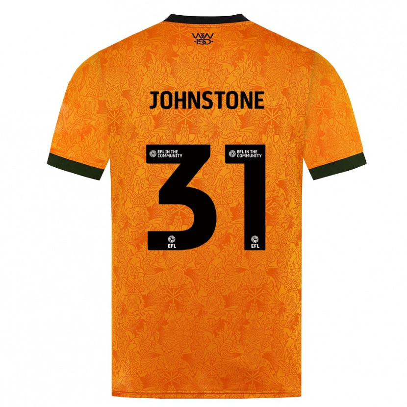 Danxen Herren Sam Johnstone #31 Orange Schwarz Heimtrikot Trikot 2026/27 T-Shirt Schweiz