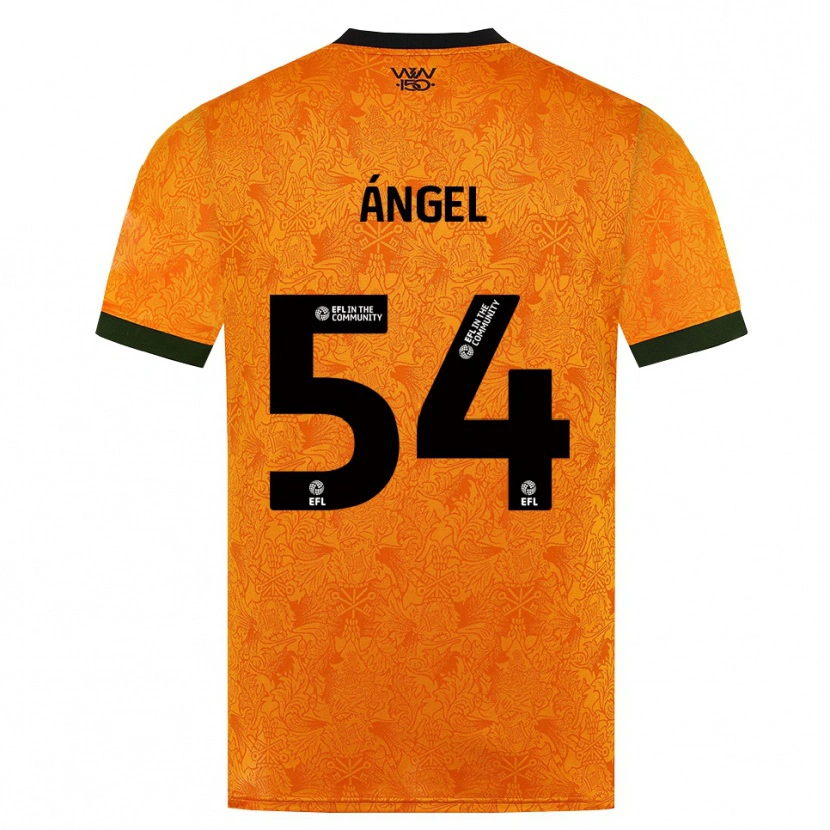 Danxen Herren Dani Ángel #54 Orange Schwarz Heimtrikot Trikot 2026/27 T-Shirt Schweiz