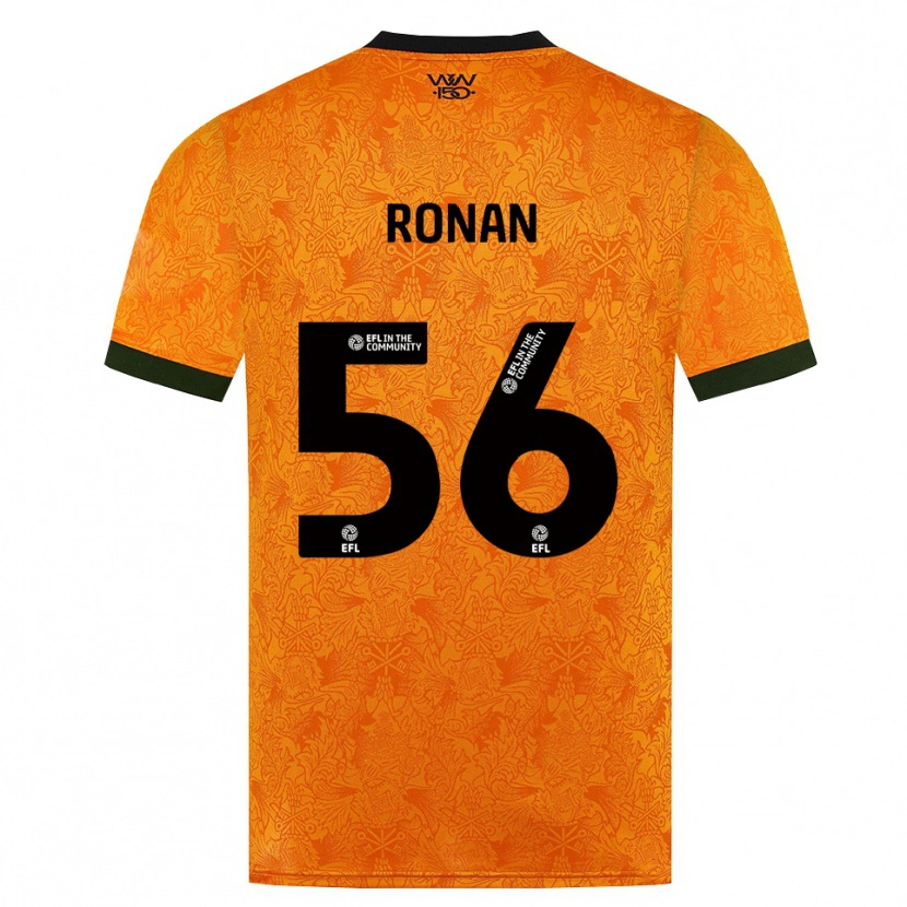 Danxen Herren Connor Ronan #56 Orange Schwarz Heimtrikot Trikot 2026/27 T-Shirt Schweiz