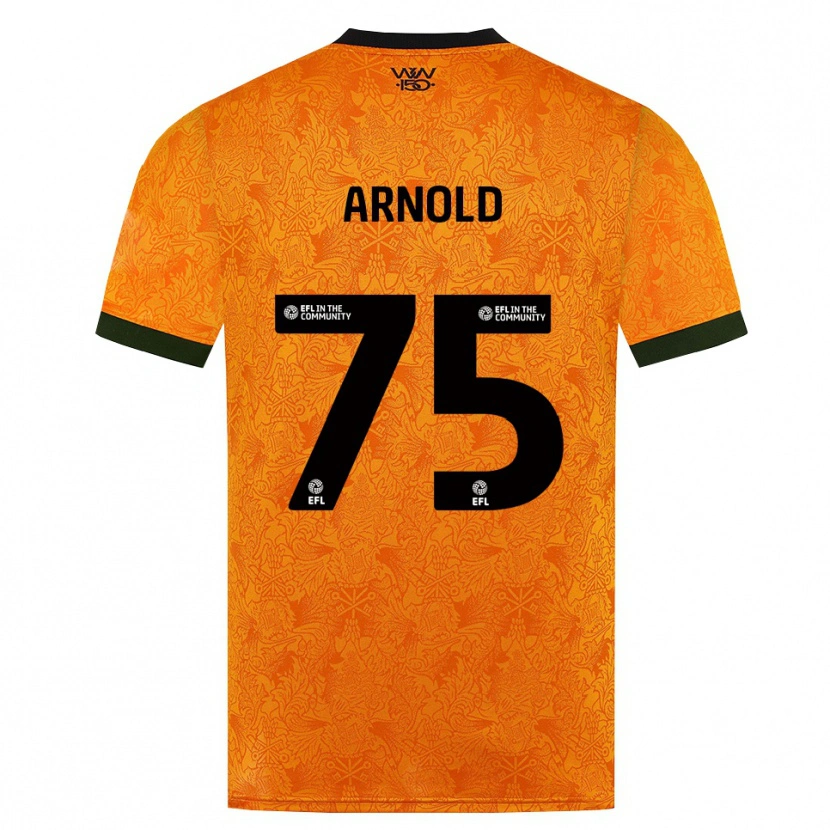 Danxen Herren Alfie Arnold #75 Orange Schwarz Heimtrikot Trikot 2026/27 T-Shirt Schweiz