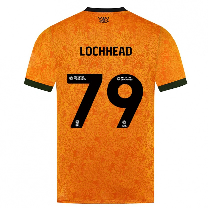 Danxen Herren Sebastian Lochhead #79 Orange Schwarz Heimtrikot Trikot 2026/27 T-Shirt Schweiz