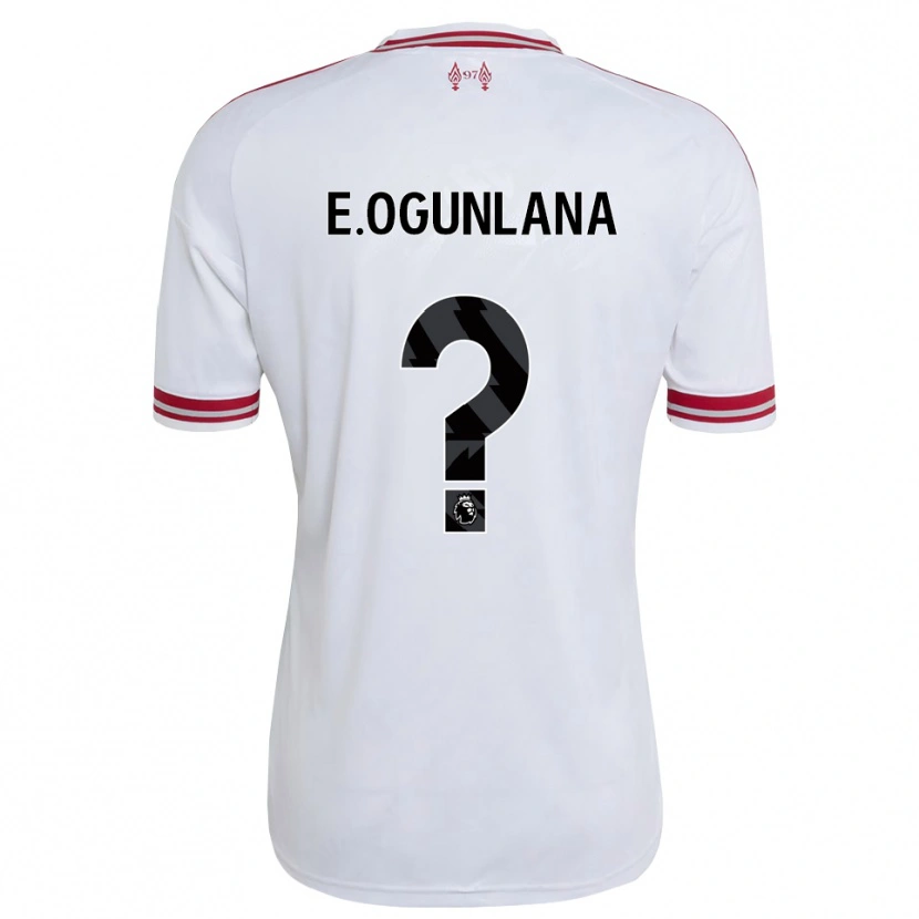 Danxen Herren Edeson Ogunlana #0 Rot Weiß Auswärtstrikot Trikot 2026/27 T-Shirt Schweiz