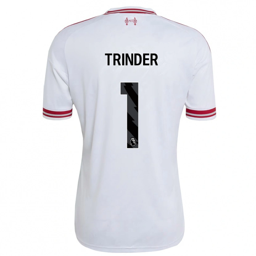 Danxen Herren Zach Trinder #1 Rot Weiß Auswärtstrikot Trikot 2026/27 T-Shirt Schweiz