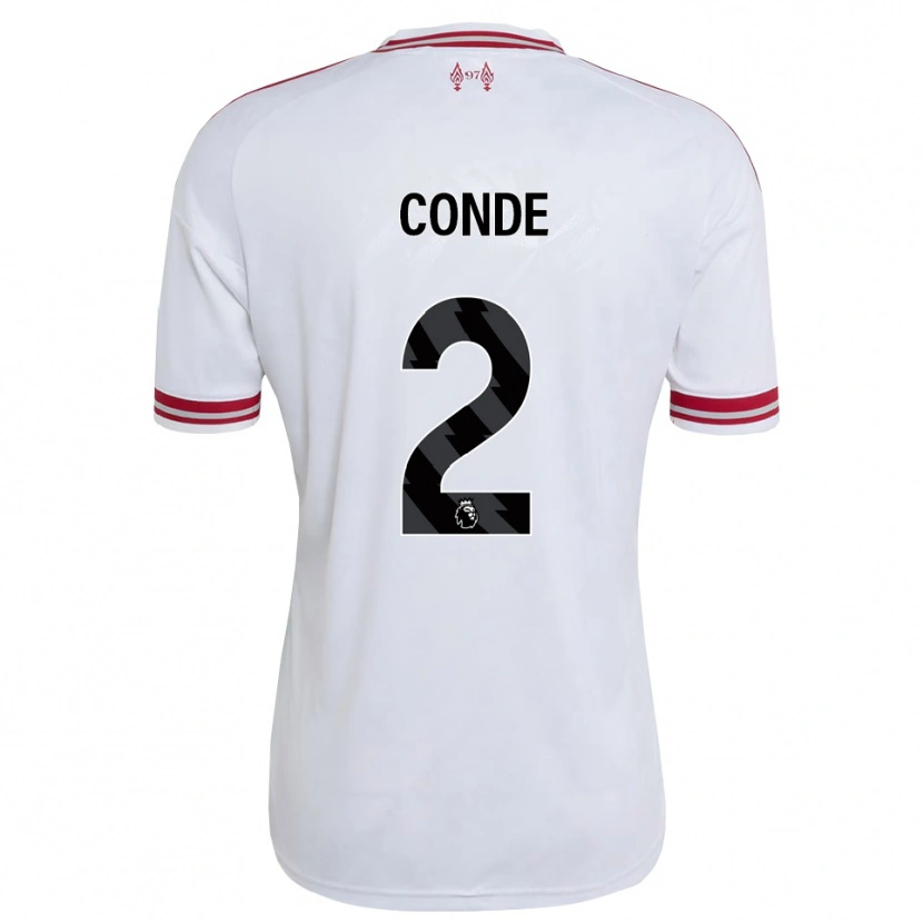 Danxen Herren Lenix Conde #2 Rot Weiß Auswärtstrikot Trikot 2026/27 T-Shirt Schweiz