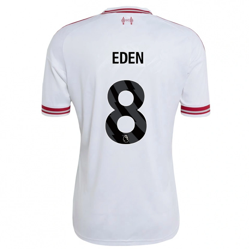 Danxen Herren Luca Eden #8 Rot Weiß Auswärtstrikot Trikot 2026/27 T-Shirt Schweiz