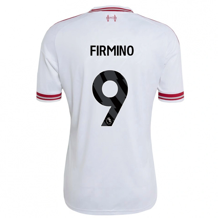 Danxen Herren Roberto Firmino #9 Rot Weiß Auswärtstrikot Trikot 2026/27 T-Shirt Schweiz