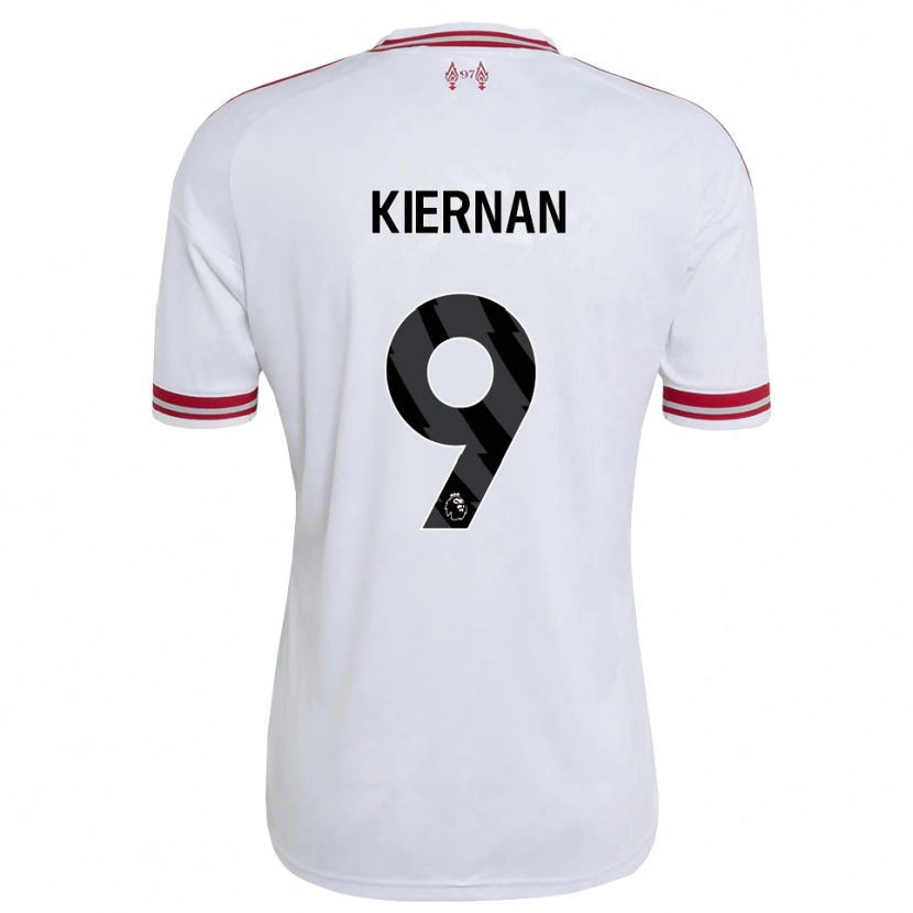 Danxen Herren Leanne Kiernan #9 Rot Weiß Auswärtstrikot Trikot 2026/27 T-Shirt Schweiz