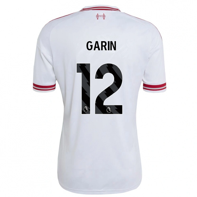Danxen Herren Isaiah Garin #12 Rot Weiß Auswärtstrikot Trikot 2026/27 T-Shirt Schweiz