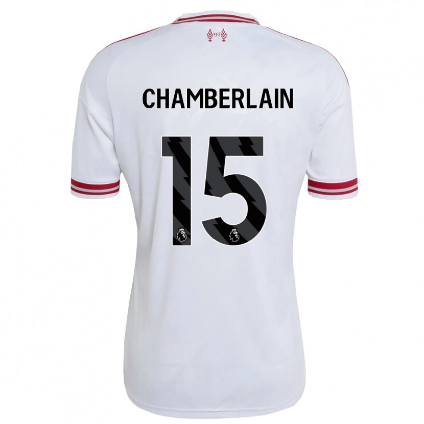 Danxen Herren Alex Oxlade Chamberlain #15 Rot Weiß Auswärtstrikot Trikot 2026/27 T-Shirt Schweiz