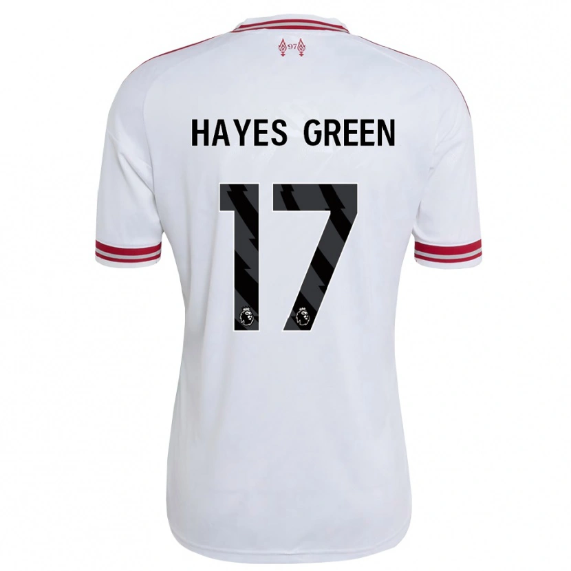 Danxen Herren Charlie Hayes-Green #17 Rot Weiß Auswärtstrikot Trikot 2026/27 T-Shirt Schweiz