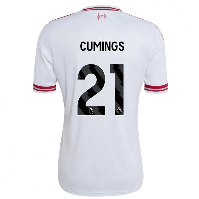 Danxen Herren Eartha Cumings #21 Rot Weiß Auswärtstrikot Trikot 2026/27 T-Shirt Schweiz