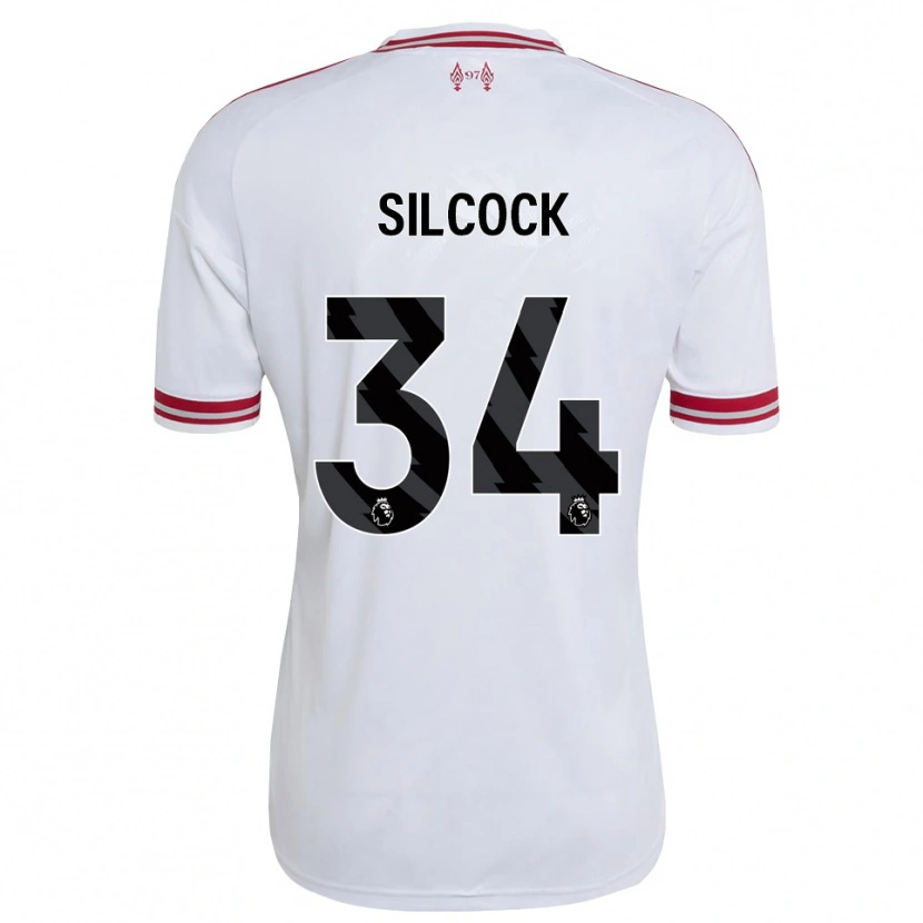 Danxen Herren Hannah Silcock #34 Rot Weiß Auswärtstrikot Trikot 2026/27 T-Shirt Schweiz