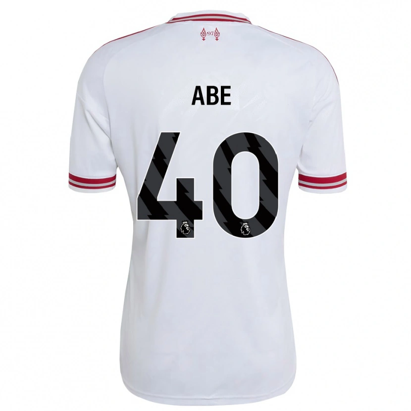 Danxen Herren Joshua Abe #40 Rot Weiß Auswärtstrikot Trikot 2026/27 T-Shirt Schweiz